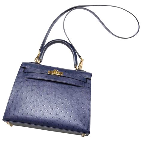 hermes ostrich kelly 25|genuine ostrich bag.